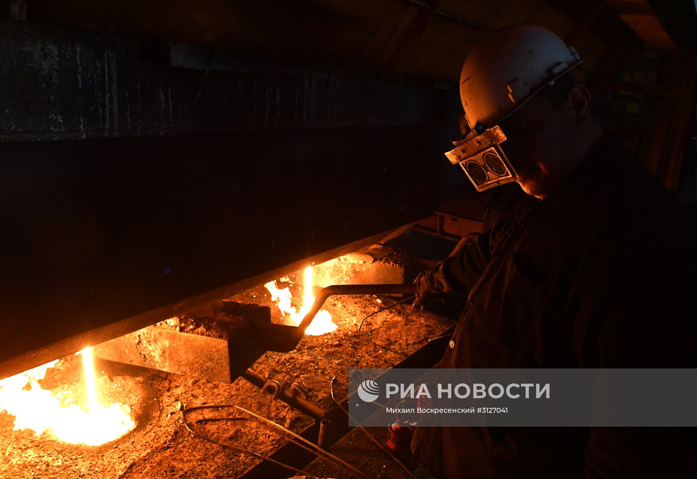 Металлургический завод в городе Хама в Сирии