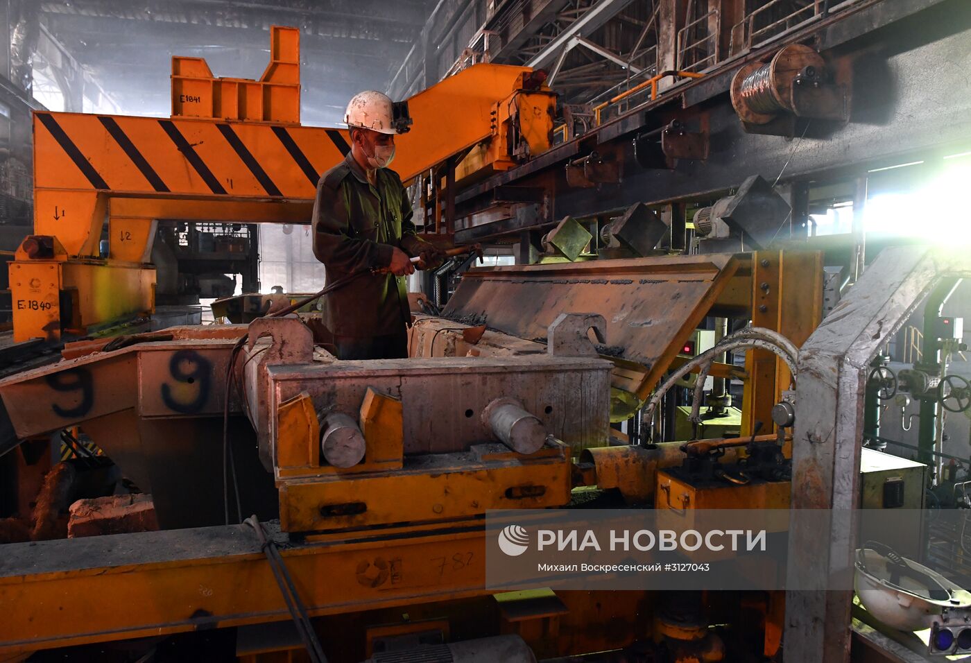 Металлургический завод в городе Хама в Сирии