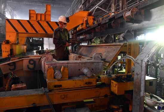 Металлургический завод в городе Хама в Сирии