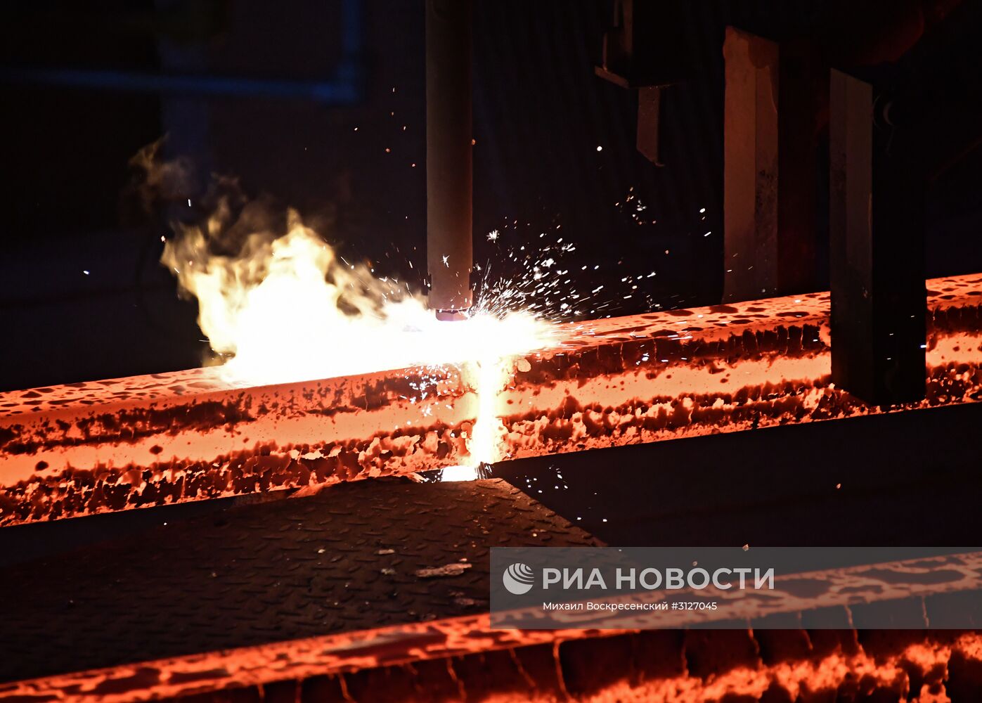 Металлургический завод в городе Хама в Сирии