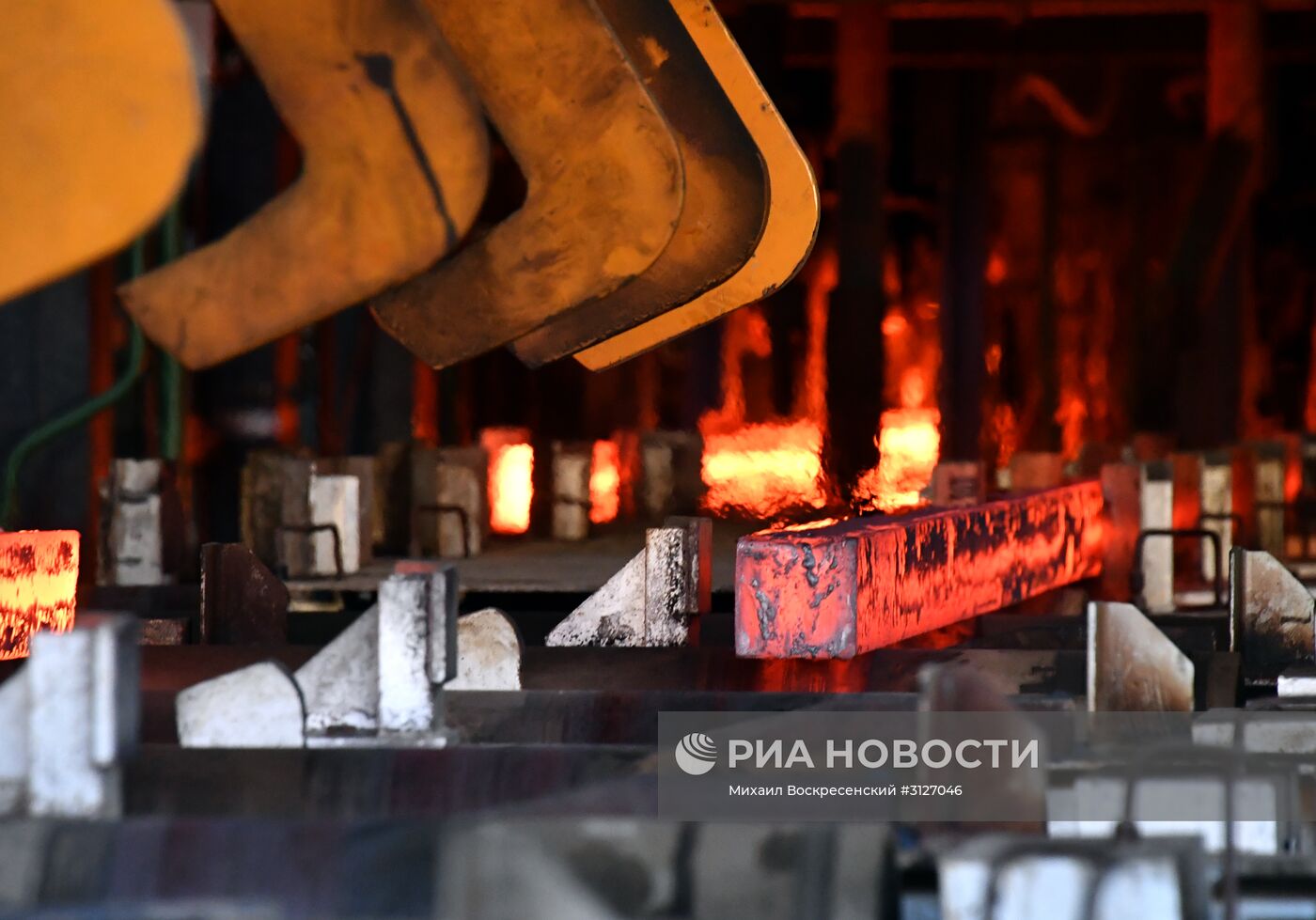 Металлургический завод в городе Хама в Сирии