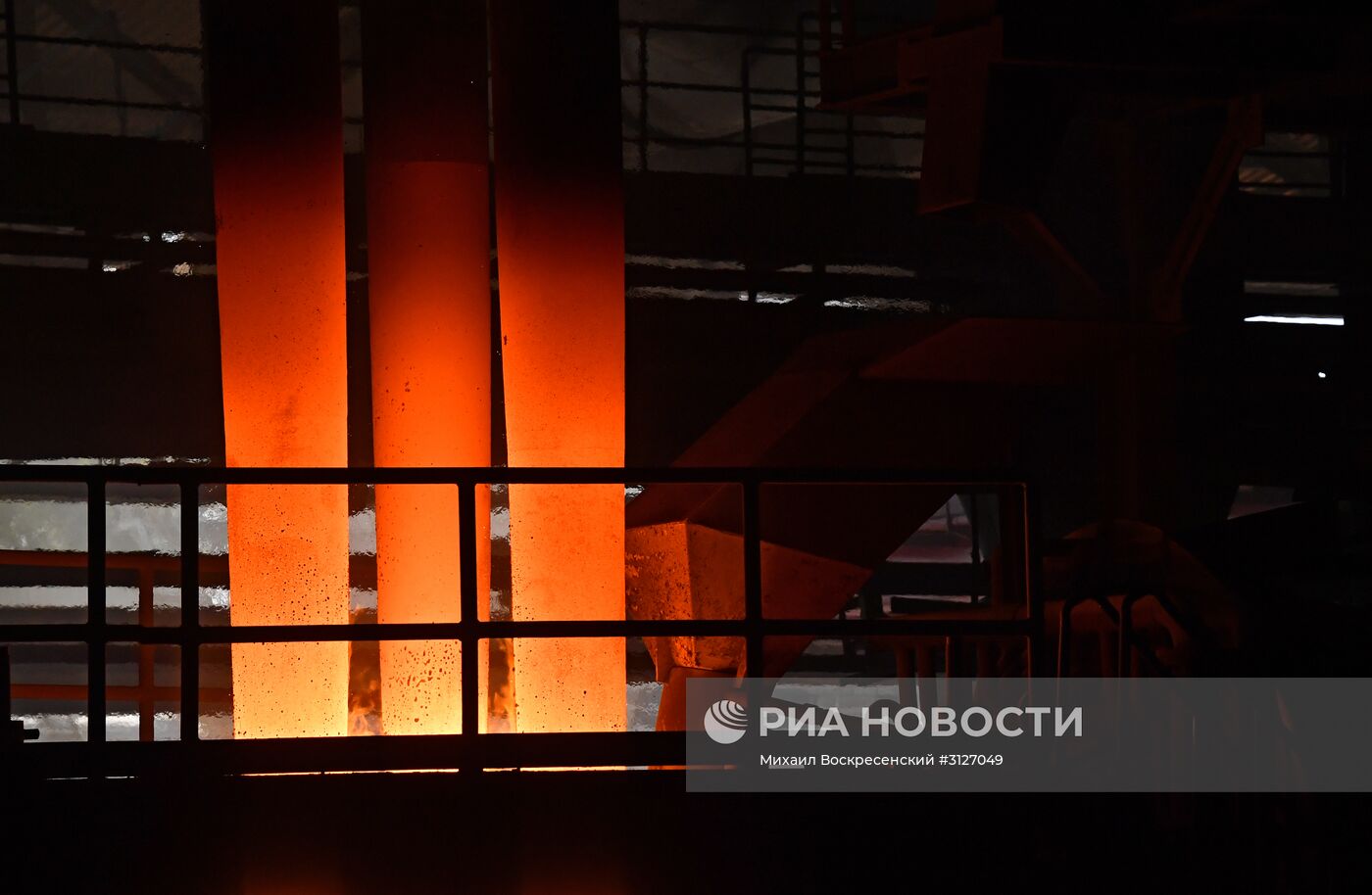 Металлургический завод в городе Хама в Сирии