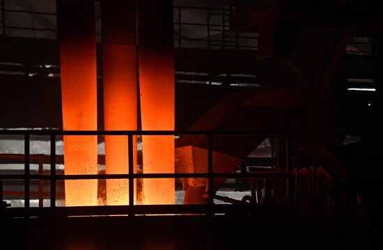 Металлургический завод в городе Хама в Сирии