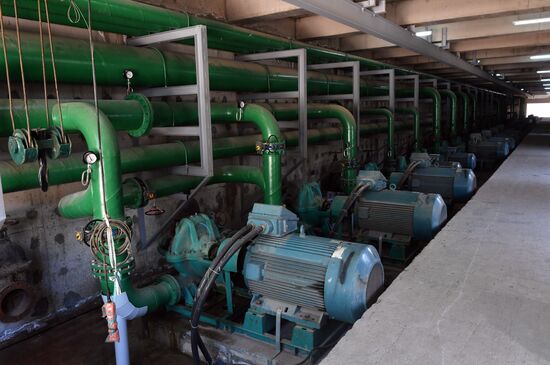 Металлургический завод в городе Хама в Сирии