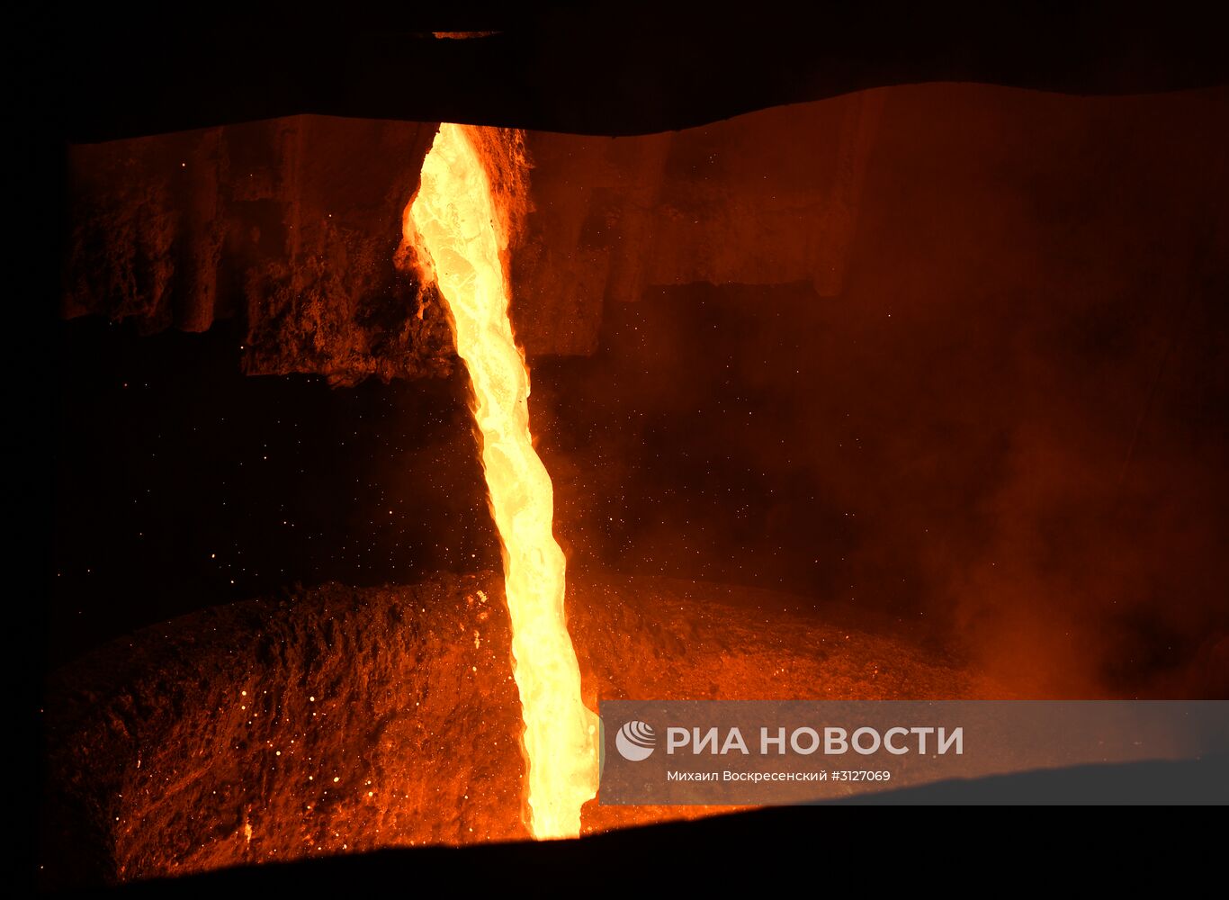 Металлургический завод в городе Хама в Сирии