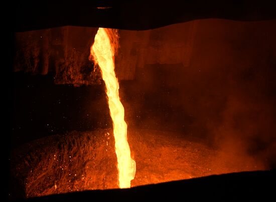 Металлургический завод в городе Хама в Сирии