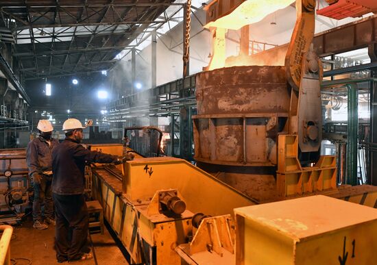 Металлургический завод в городе Хама в Сирии