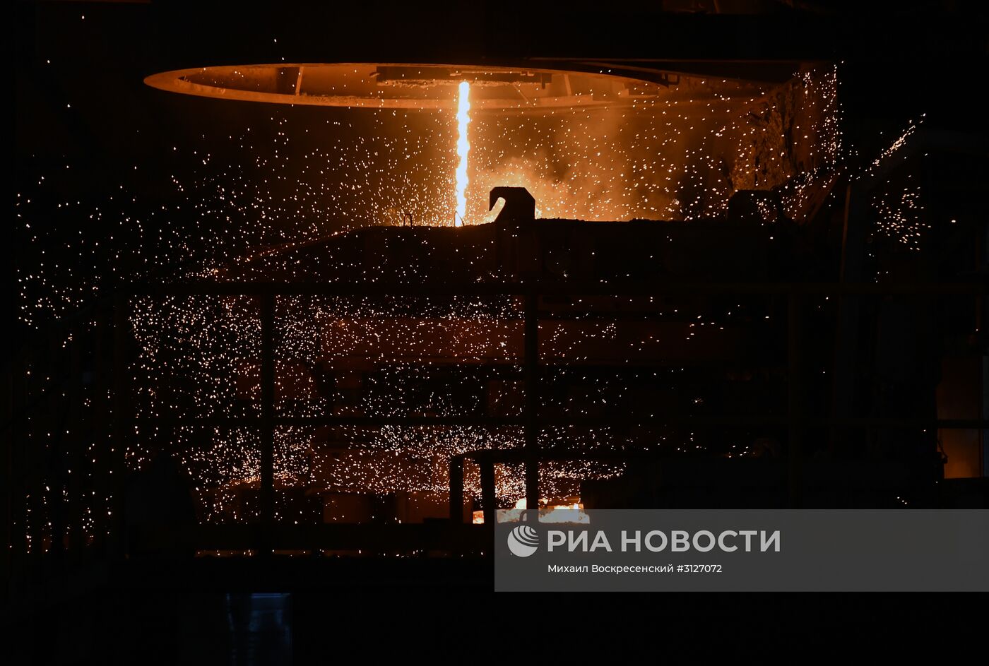 Металлургический завод в городе Хама в Сирии