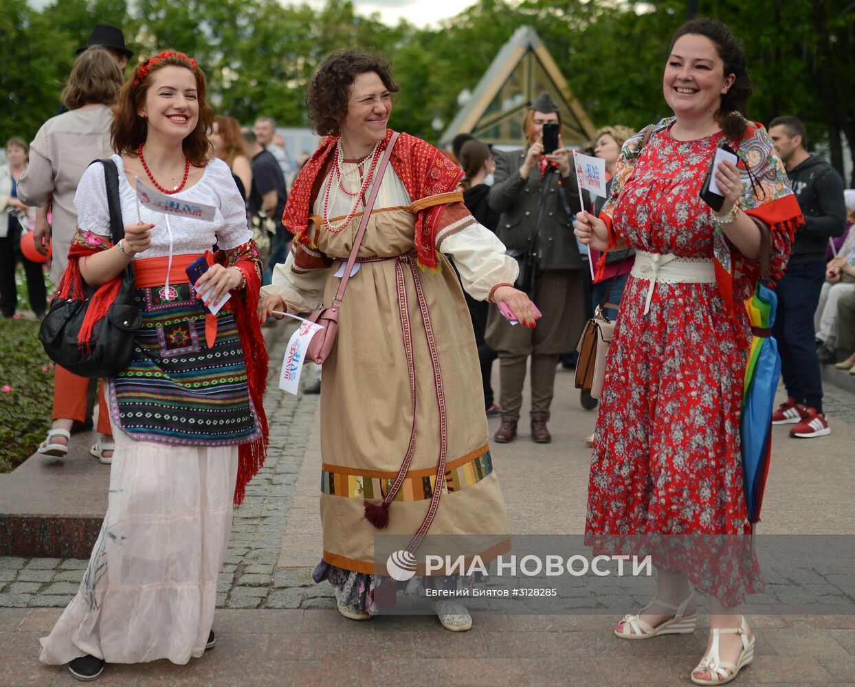 Празднование Дня России в Москве