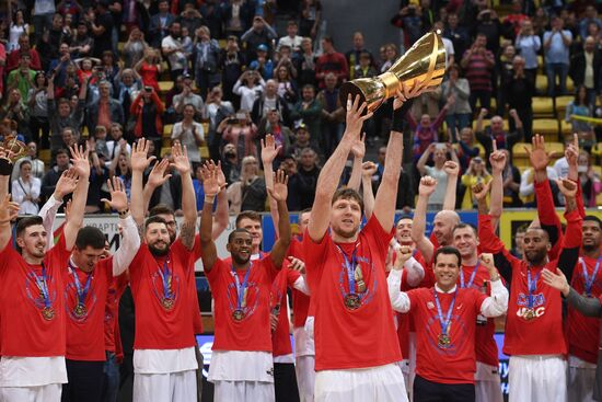 Баскетбол. Единая Лига ВТБ. Матч "Химки" - ЦСКА