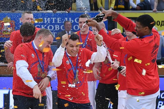 Баскетбол. Единая Лига ВТБ. Матч "Химки" - ЦСКА