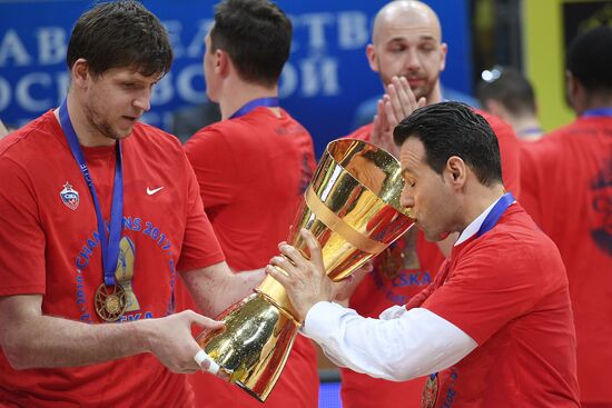 Баскетбол. Единая Лига ВТБ. Матч "Химки" - ЦСКА