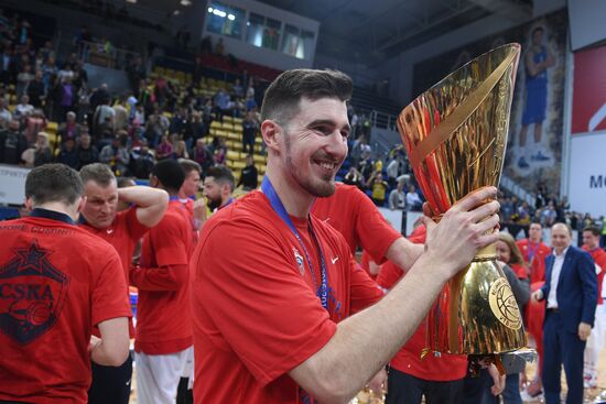 Баскетбол. Единая Лига ВТБ. Матч "Химки" - ЦСКА