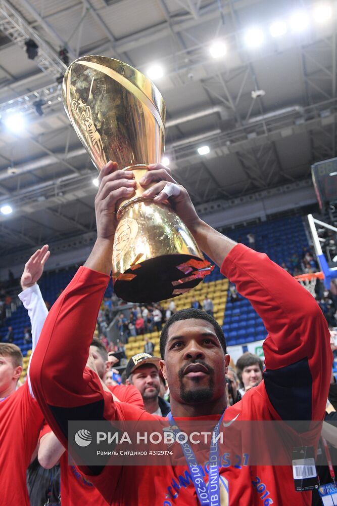 Баскетбол. Единая Лига ВТБ. Матч "Химки" - ЦСКА