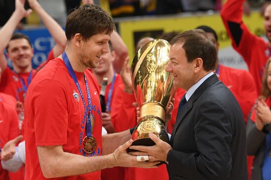 Баскетбол. Единая Лига ВТБ. Матч "Химки" - ЦСКА