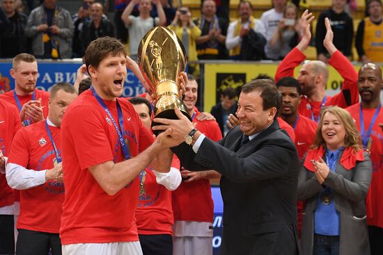 Баскетбол. Единая Лига ВТБ. Матч "Химки" - ЦСКА