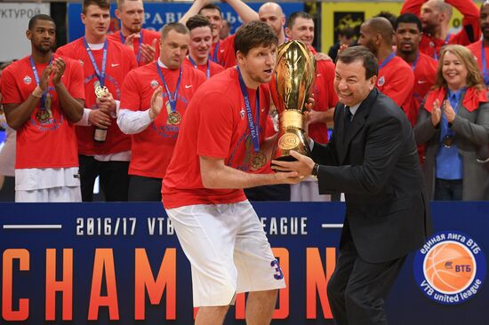 Баскетбол. Единая Лига ВТБ. Матч "Химки" - ЦСКА