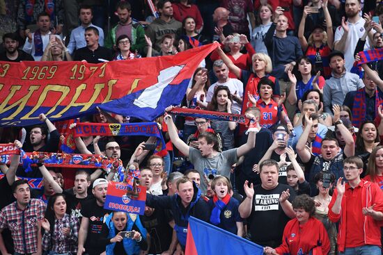 Баскетбол. Единая Лига ВТБ. Матч "Химки" - ЦСКА