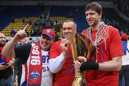 Баскетбол. Единая Лига ВТБ. Матч "Химки" - ЦСКА