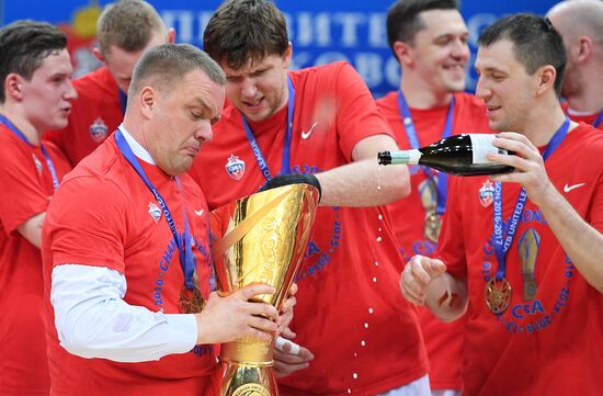 Баскетбол. Единая Лига ВТБ. Матч "Химки" - ЦСКА