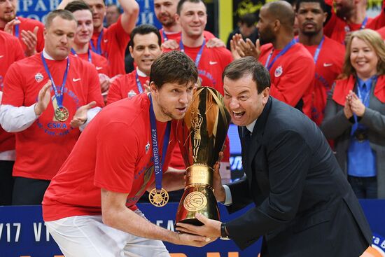 Баскетбол. Единая Лига ВТБ. Матч "Химки" - ЦСКА