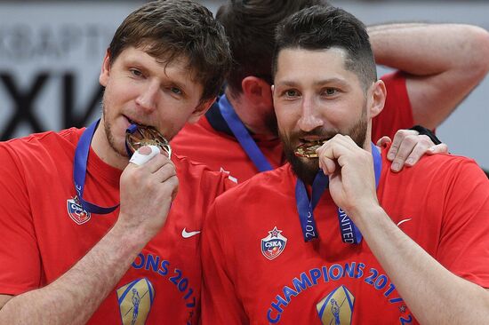 Баскетбол. Единая Лига ВТБ. Матч "Химки" - ЦСКА