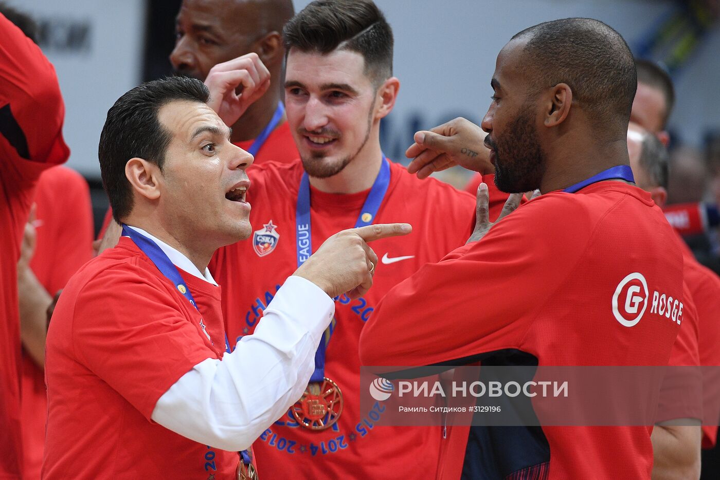 Баскетбол. Единая Лига ВТБ. Матч "Химки" - ЦСКА