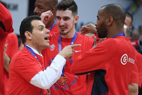 Баскетбол. Единая Лига ВТБ. Матч "Химки" - ЦСКА