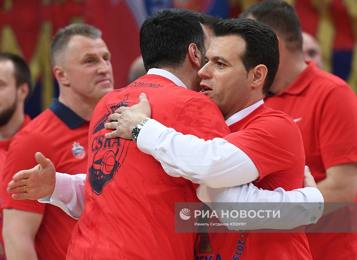 Баскетбол. Единая Лига ВТБ. Матч "Химки" - ЦСКА