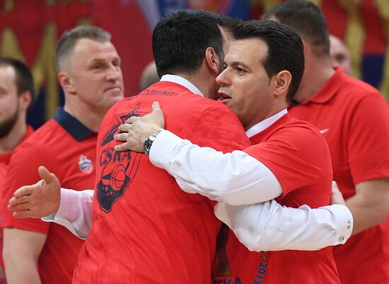 Баскетбол. Единая Лига ВТБ. Матч "Химки" - ЦСКА