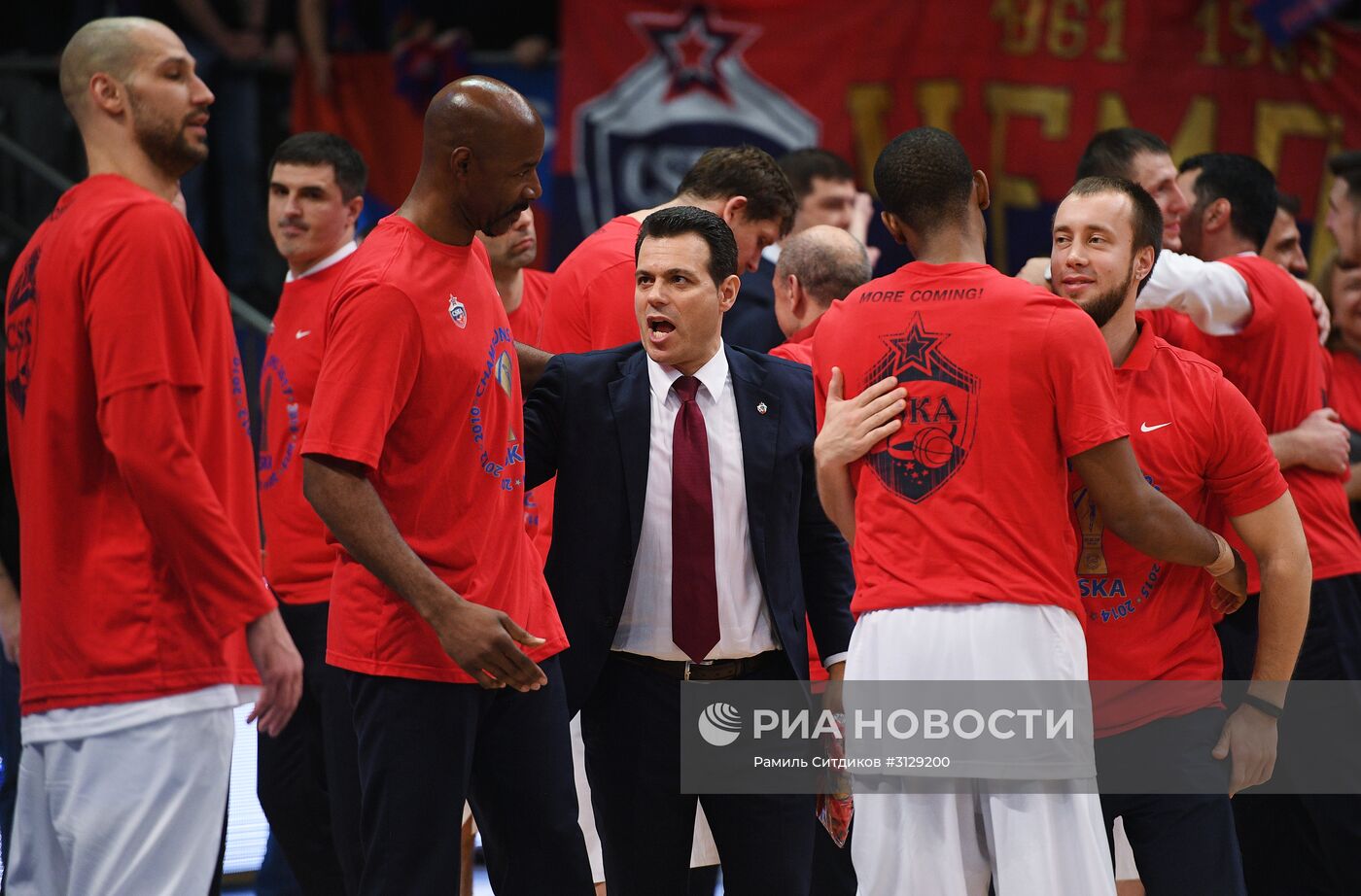 Баскетбол. Единая Лига ВТБ. Матч "Химки" - ЦСКА