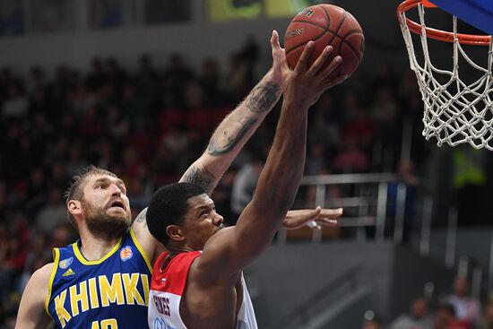 Баскетбол. Единая Лига ВТБ. Матч "Химки" - ЦСКА