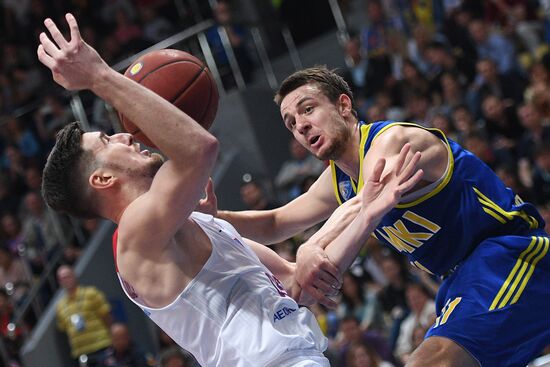 Баскетбол. Единая Лига ВТБ. Матч "Химки" - ЦСКА