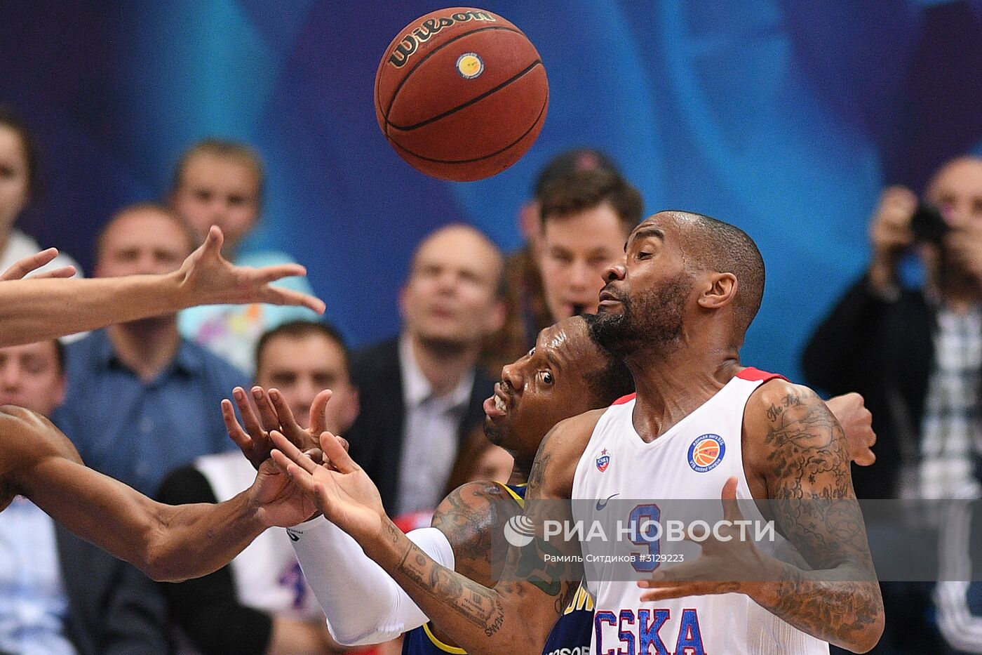 Баскетбол. Единая Лига ВТБ. Матч "Химки" - ЦСКА