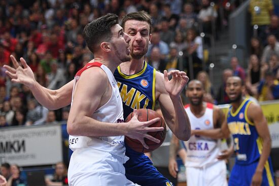 Баскетбол. Единая Лига ВТБ. Матч "Химки" - ЦСКА