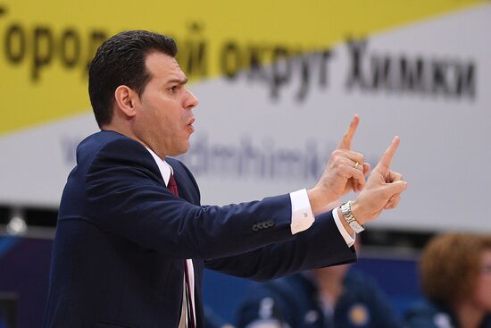 Баскетбол. Единая Лига ВТБ. Матч "Химки" - ЦСКА