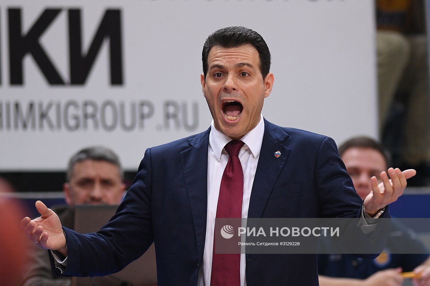 Баскетбол. Единая Лига ВТБ. Матч "Химки" - ЦСКА