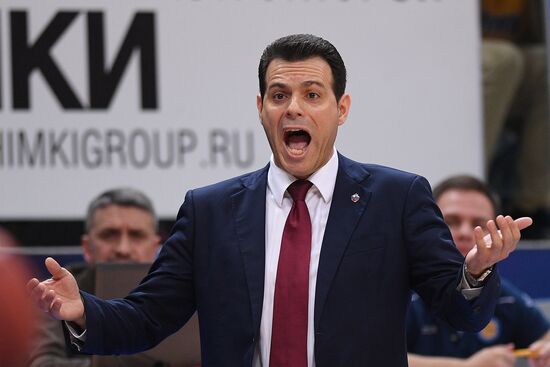 Баскетбол. Единая Лига ВТБ. Матч "Химки" - ЦСКА