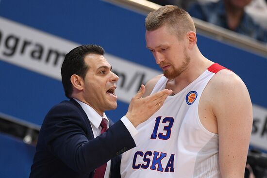 Баскетбол. Единая Лига ВТБ. Матч "Химки" - ЦСКА