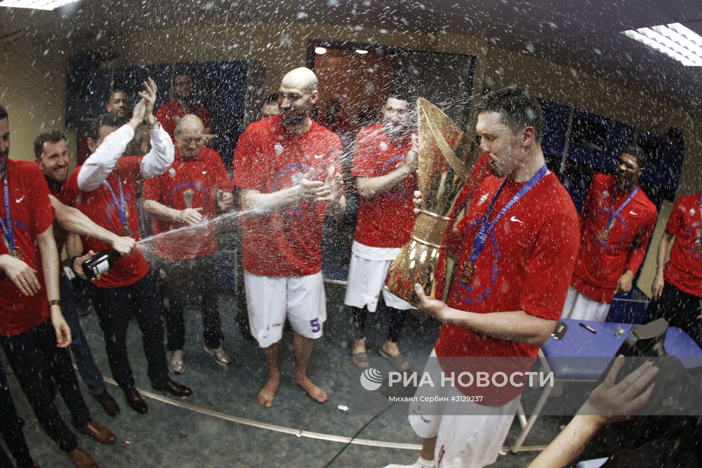 Баскетбол. Единая Лига ВТБ. Матч "Химки" - ЦСКА