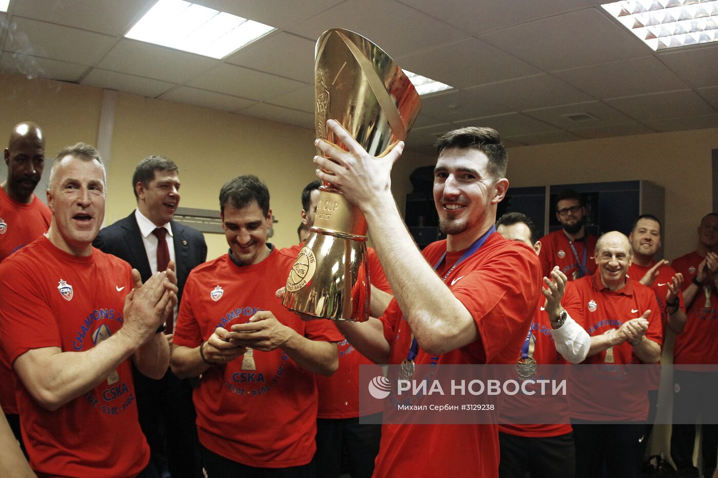 Баскетбол. Единая Лига ВТБ. Матч "Химки" - ЦСКА