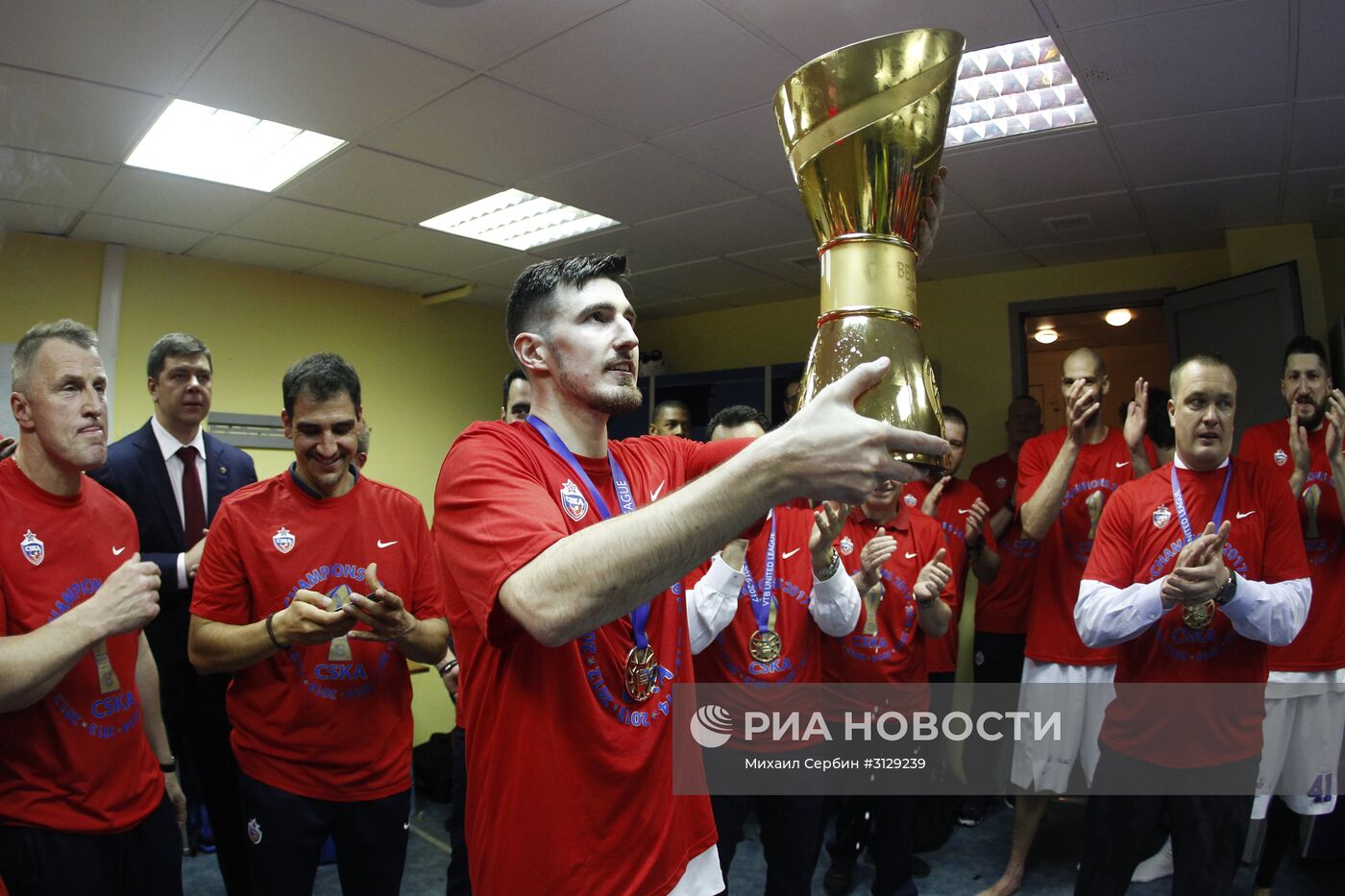 Баскетбол. Единая Лига ВТБ. Матч "Химки" - ЦСКА