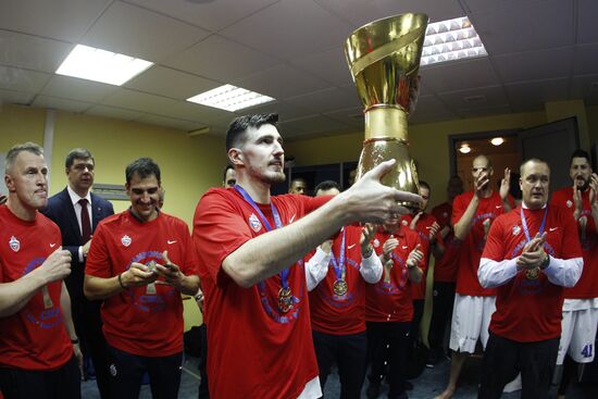 Баскетбол. Единая Лига ВТБ. Матч "Химки" - ЦСКА