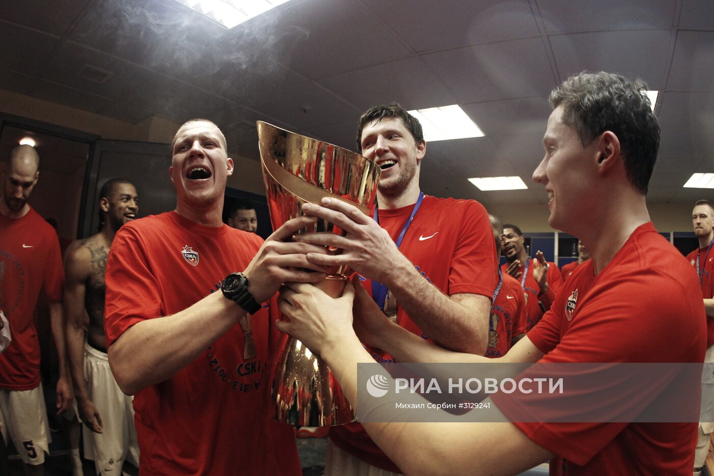 Баскетбол. Единая Лига ВТБ. Матч "Химки" - ЦСКА