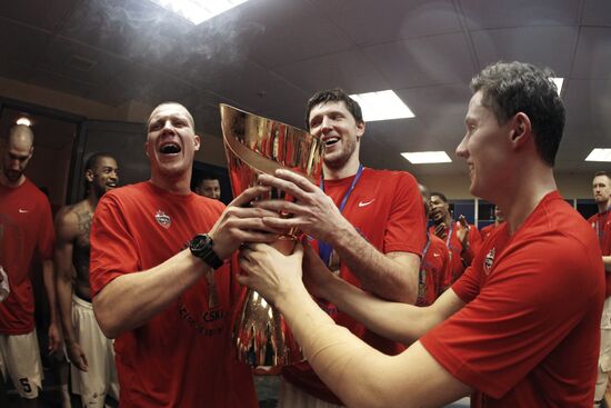 Баскетбол. Единая Лига ВТБ. Матч "Химки" - ЦСКА