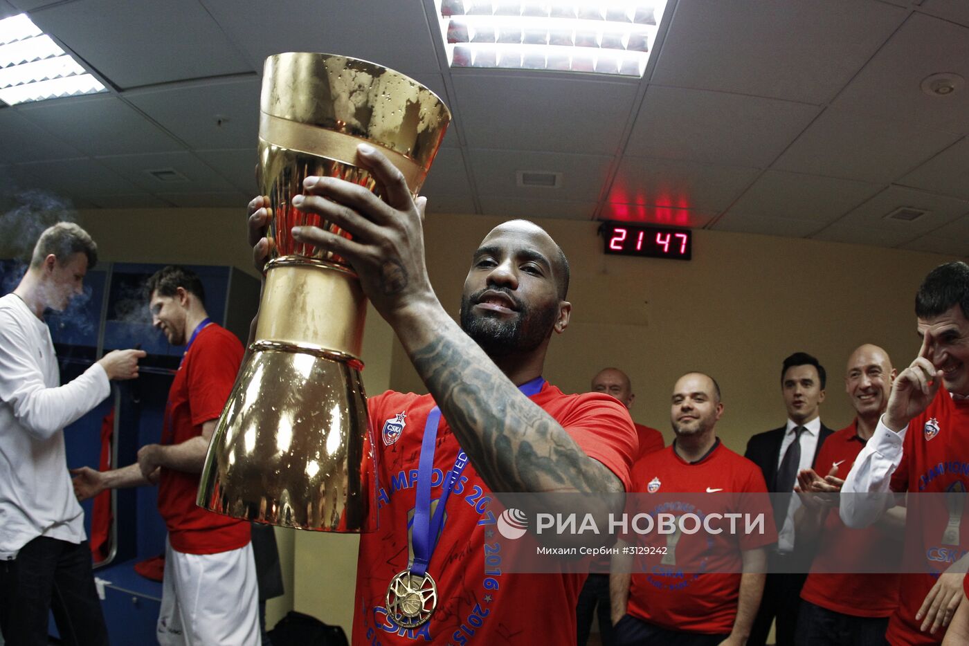 Баскетбол. Единая Лига ВТБ. Матч "Химки" - ЦСКА