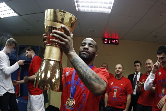 Баскетбол. Единая Лига ВТБ. Матч "Химки" - ЦСКА