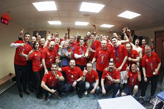 Баскетбол. Единая Лига ВТБ. Матч "Химки" - ЦСКА