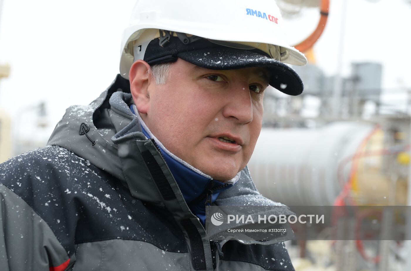 Рабочая поездка вице-премьера РФ Д. Рогозина на Ямал