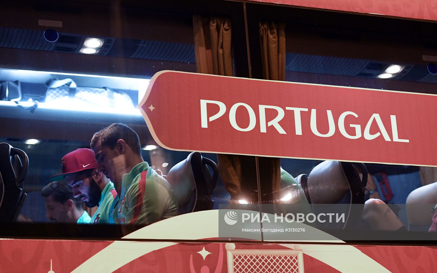 Прилет сборной Португалии на Кубок конфедераций-2017